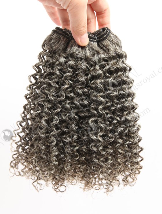 Wholesale Fine Virgin Hair Silver Grey Human Hair Weave Bundles WR-MW-206-33436