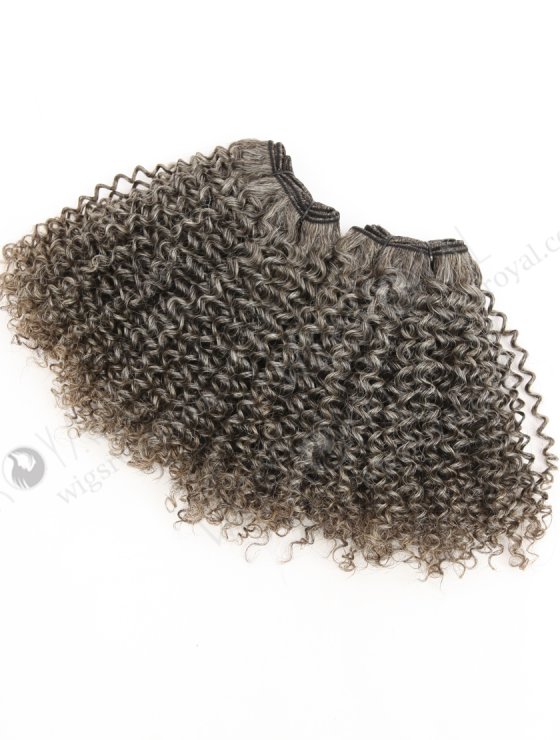 Wholesale Fine Virgin Hair Silver Grey Human Hair Weave Bundles WR-MW-206-33440