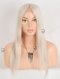 In Stock European Virgin Hair 16" White Color Straight Gripper Wig GRP-08143
