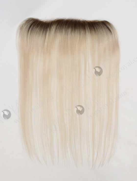 In Stock European Virgin Hair 16" Straight T9/60# Color Hairline Topper SHT-019-33475