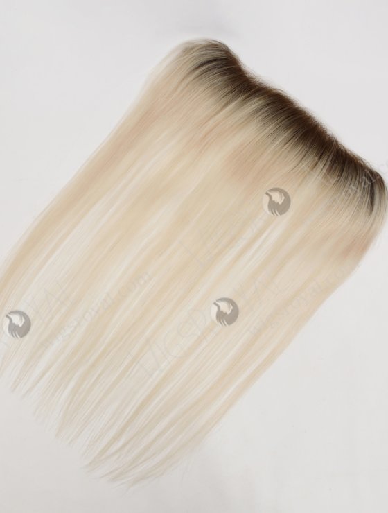 In Stock European Virgin Hair 16" Straight T9/60# Color Hairline Topper SHT-019-33476