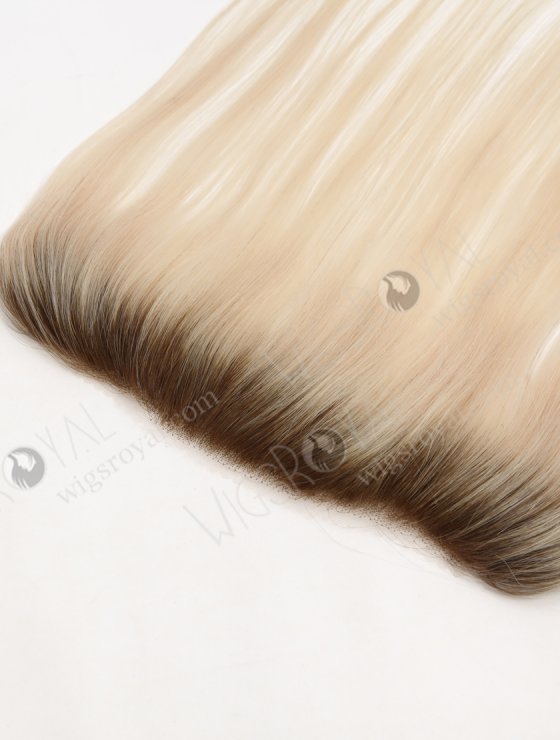 In Stock European Virgin Hair 16" Straight T9/60# Color Hairline Topper SHT-019-33478