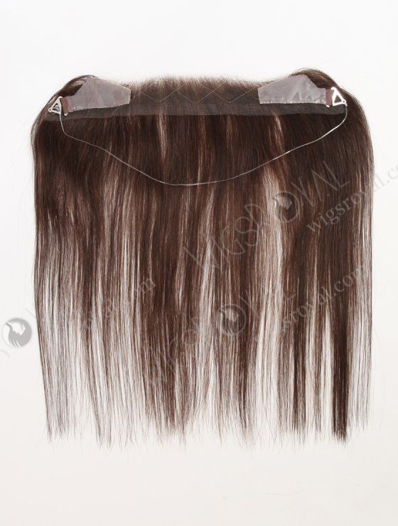 In Stock European Virgin Hair 12" Straight 2a# Color Hairline Topper SHT-026-33548