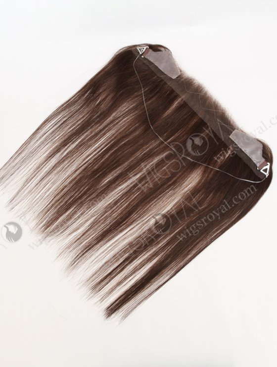 In Stock European Virgin Hair 12" Straight 2a# Color Hairline Topper SHT-026-33549