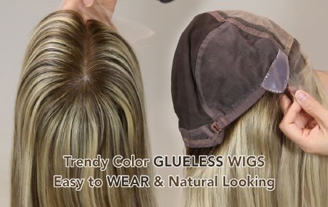 Trendy Color Glueless Wigs | Easy to Wear & Natural Looking