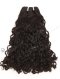 In Stock 5A Peruvian Virgin Hair 14" Double Drawn Big Pixie Curl Natural Color Machine Weft SM-6168