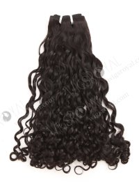In Stock 5A Peruvian Virgin Hair 16" Double Drawn Big Pixie Curl Natural Color Machine Weft SM-6169