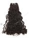 In Stock 5A Peruvian Virgin Hair 16" Double Drawn Big Pixie Curl Natural Color Machine Weft SM-6169