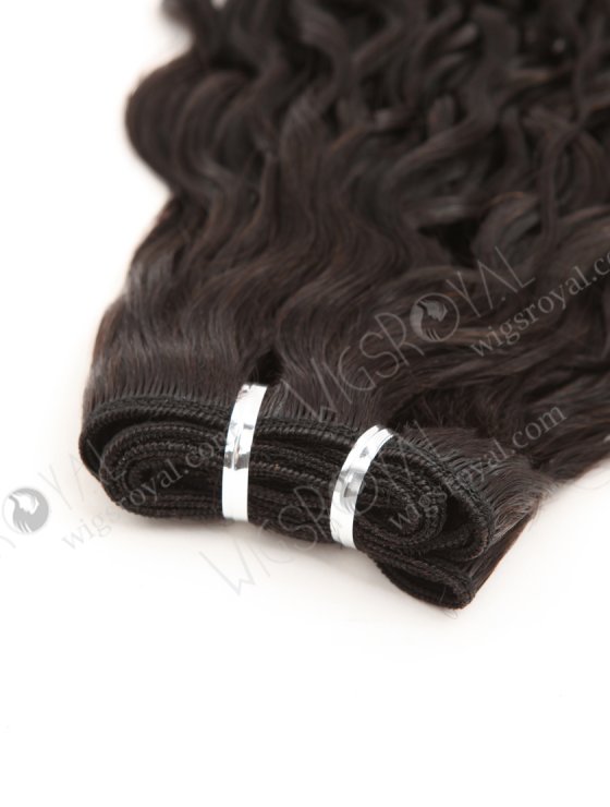 In Stock 5A Peruvian Virgin Hair 16" Double Drawn Big Pixie Curl Natural Color Machine Weft SM-6169-33613