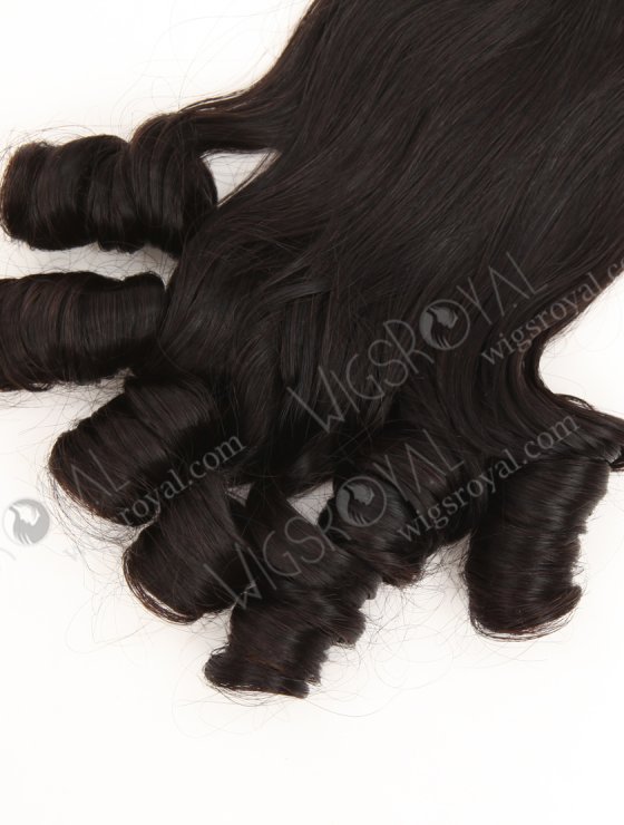 In Stock 5A Peruvian Virgin Hair 18" Double Drawn Vouge Curl Natural Color Machine Weft SM-6176-33625