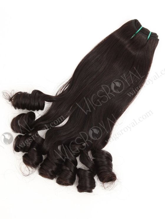 In Stock 5A Peruvian Virgin Hair 22" Double Drawn Vouge Curl Natural Color Machine Weft SM-6178-33630