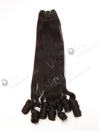 In Stock 5A Peruvian Virgin Hair 30" Double Drawn Vouge Curl Natural Color Machine Weft SM-6179