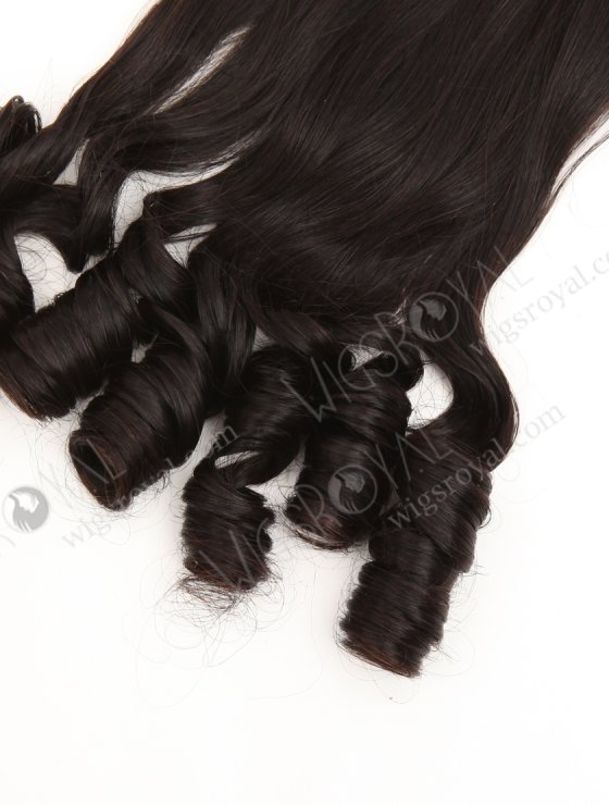 In Stock 5A Peruvian Virgin Hair 30" Double Drawn Vouge Curl Natural Color Machine Weft SM-6179-33694