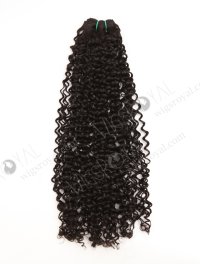 In Stock 5A Peruvian Virgin Hair 26" Double Drawn Deep Curly Natural Color Machine Weft SM-6173