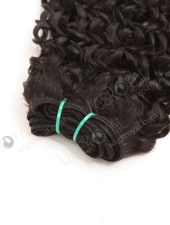 In Stock 5A Peruvian Virgin Hair 26" Double Drawn Deep Curly Natural Color Machine Weft SM-6173-33669