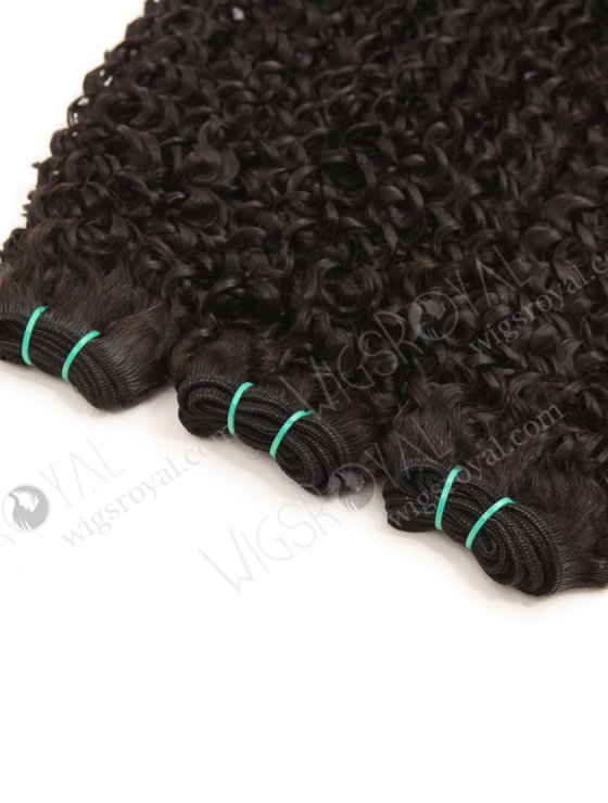 In Stock 5A Peruvian Virgin Hair 26" Double Drawn Deep Curly Natural Color Machine Weft SM-6173-33673