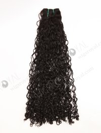 In Stock 5A Peruvian Virgin Hair 26" Double Drawn Tight Pixie Curl Natural Color Machine Weft SM-6172