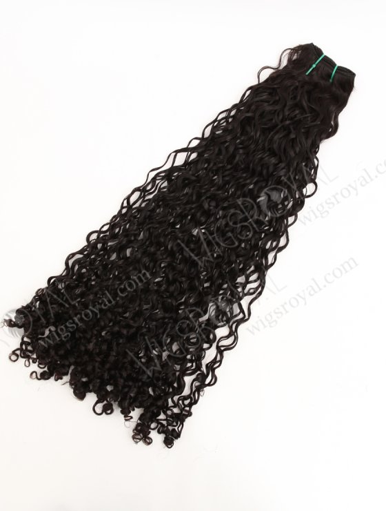 In Stock 5A Peruvian Virgin Hair 26" Double Drawn Tight Pixie Curl Natural Color Machine Weft SM-6172-33660