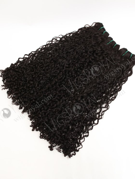 In Stock 5A Peruvian Virgin Hair 26" Double Drawn Tight Pixie Curl Natural Color Machine Weft SM-6172-33663