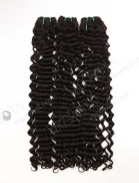 In Stock 5A Peruvian Virgin Hair 26" Double Drawn Deep Wave Natural Color Machine Weft SM-6174