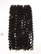 In Stock 5A Peruvian Virgin Hair 26" Double Drawn Deep Wave Natural Color Machine Weft SM-6174