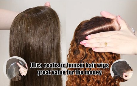 Ultra-realistic human hair wigs—great value for the money