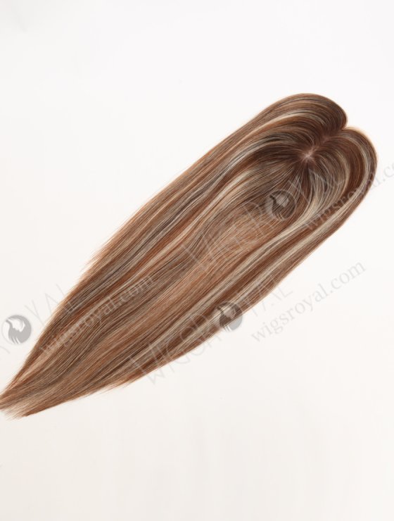 In Stock European Virgin Hair 16" All One Length T3/9/30/60# Highlights Color Hair Topper Topper-198-33718