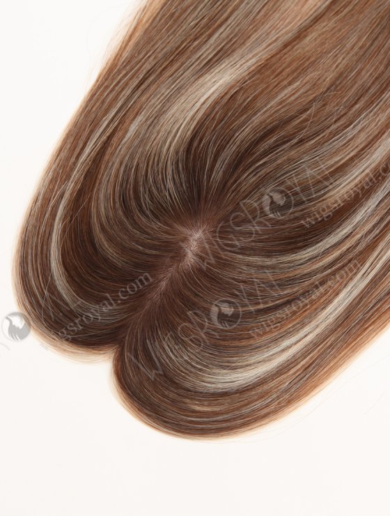 In Stock European Virgin Hair 16" All One Length T3/9/30/60# Highlights Color Hair Topper Topper-198-33719