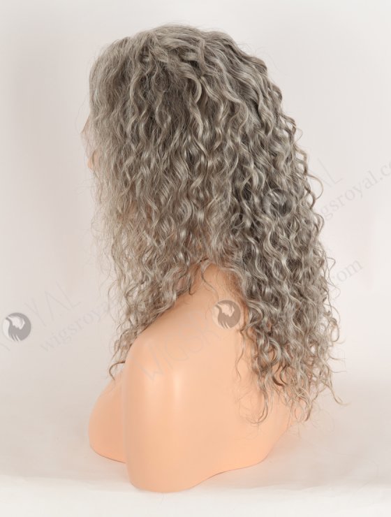 Best Quality Fine Hair European Human Hair Grey Color Lace Front Wigs WR-CLF-079-33740