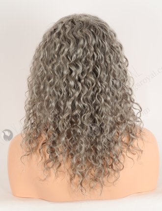 Best Quality Fine Hair European Human Hair Grey Color Lace Front Wigs WR-CLF-079