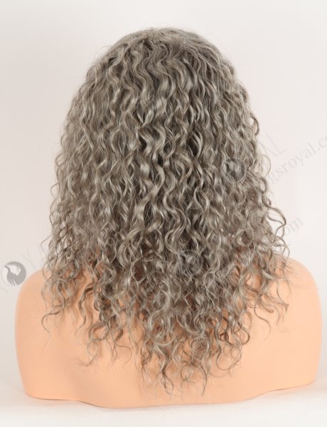Best Quality Fine Hair European Human Hair Grey Color Lace Front Wigs WR-CLF-079