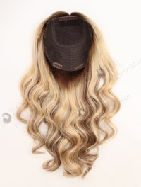 Balayage Hair Topper | 18 Inch Gorgeous Full Coverage Large Base 8 x 8 Silk Top Human Hair Topper-033