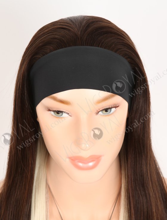 Real Human Hair Extension Front Full Wig Style Lace Front Wig With Headband WR-CLF-080-33760