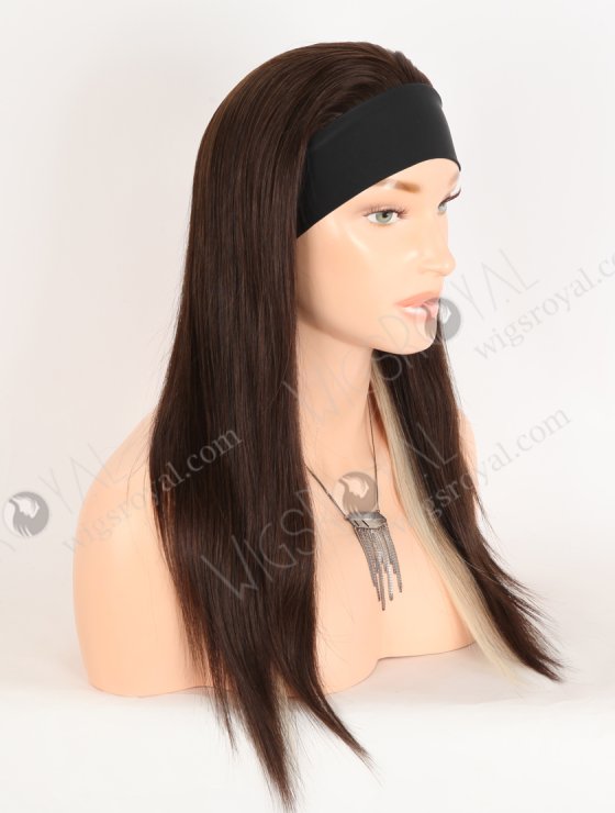 Real Human Hair Extension Front Full Wig Style Lace Front Wig With Headband WR-CLF-080-33761