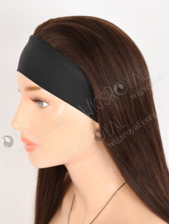 Real Human Hair Extension Front Full Wig Style Lace Front Wig With Headband WR-CLF-080-33763