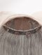 Lace Front Hidden Knots Human Hair Toppers With Clips For Hair Thinning WR-TC-124
