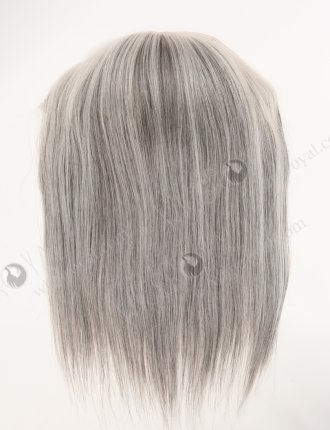 Lace Front Hidden Knots Human Hair Toppers With Clips For Hair Thinning WR-TC-124