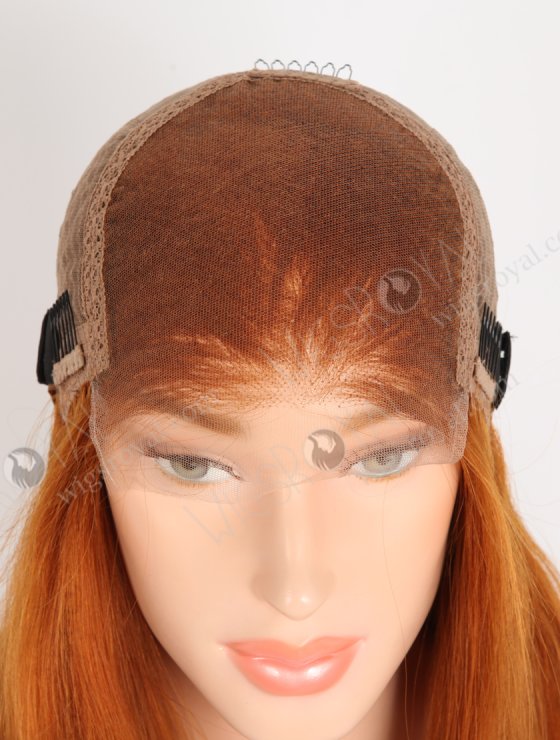 Luxurious Extra Long Orange Color Silky Straight 5x5 HD Lace Front Wig WR-CLF-081-33890