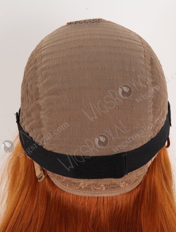 Luxurious Extra Long Orange Color Silky Straight 5x5 HD Lace Front Wig WR-CLF-081-33892