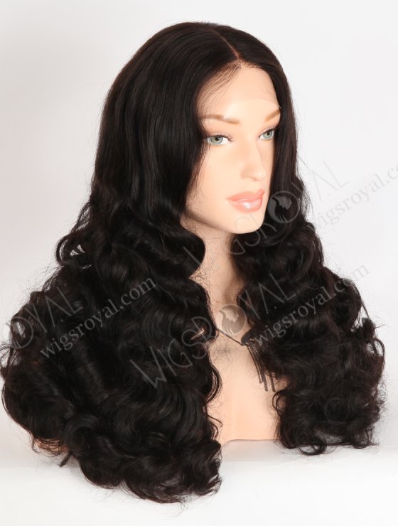 Wholesale HD for Lace Front Long Length Wig Natural Color Wavy Curly Wig WR-CLF-083-33912