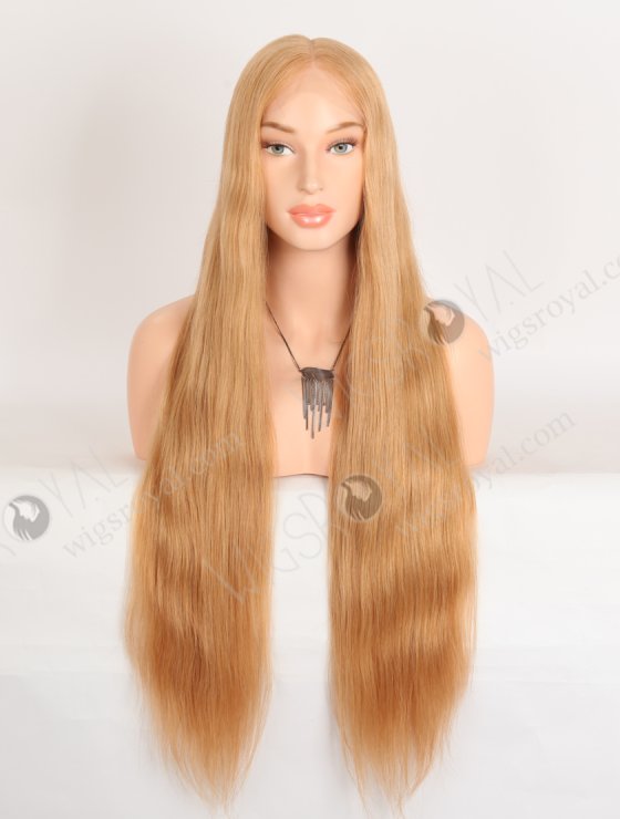 Per Plucked HD Lace Front Human Hair Wigs Blonde Color Silky Straight Wigs WR-CLF-082-33895
