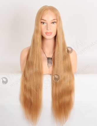 Per Plucked HD Lace Front Human Hair Wigs Blonde Color Silky Straight Wigs WR-CLF-082