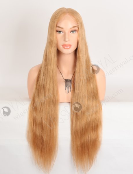 Per Plucked HD Lace Front Human Hair Wigs Blonde Color Silky Straight Wigs WR-CLF-082