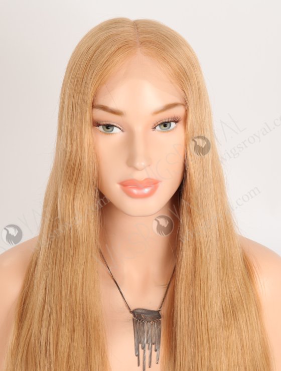 Per Plucked HD Lace Front Human Hair Wigs Blonde Color Silky Straight Wigs WR-CLF-082-33896