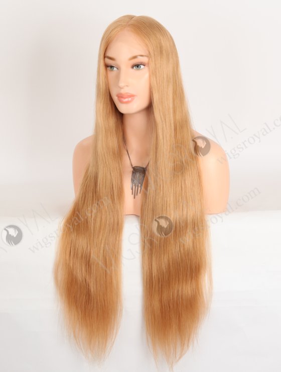 Per Plucked HD Lace Front Human Hair Wigs Blonde Color Silky Straight Wigs WR-CLF-082-33897