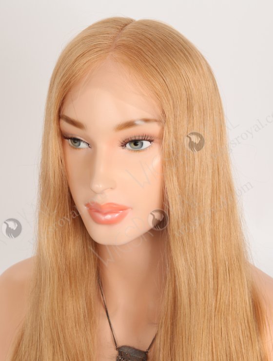 Per Plucked HD Lace Front Human Hair Wigs Blonde Color Silky Straight Wigs WR-CLF-082-33898