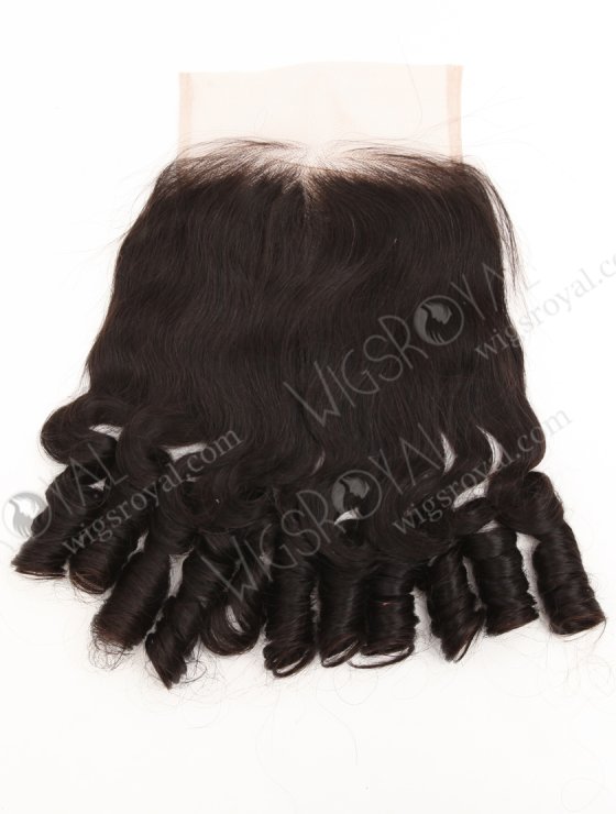 In Stock Indian Remy Hair 24" Vouge Curl Natural Color Top Closure STC-418-33832