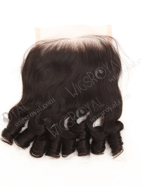 In Stock Indian Remy Hair 16" Vouge Curl Natural Color Top Closure STC-417-33841