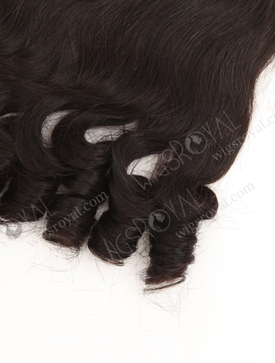 In Stock Indian Remy Hair 16" Vouge Curl Natural Color Top Closure STC-417-33843