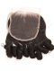 In Stock Indian Remy Hair 16" Vouge Curl Natural Color Top Closure STC-417